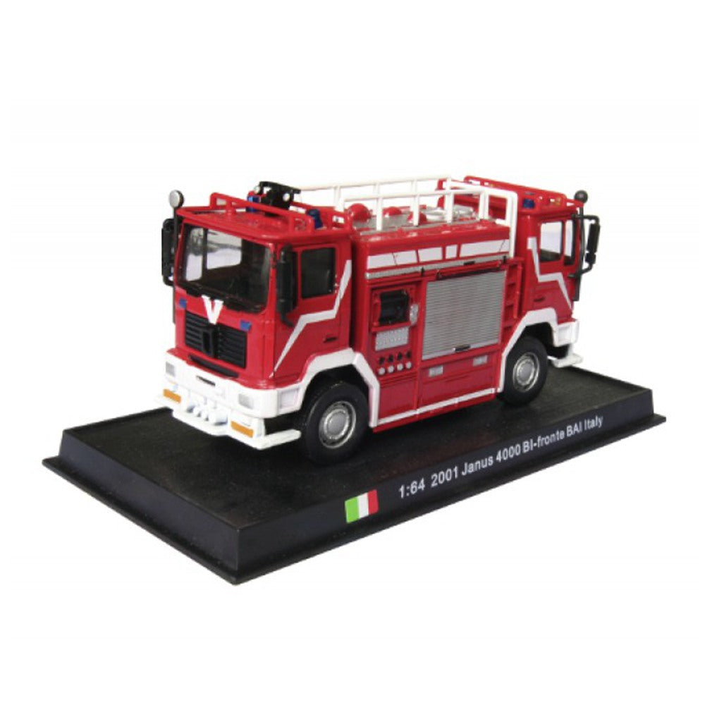 2001 BAI Janus 4000 Bi-Front Fire Engine 1/64 Scale Diecast Model