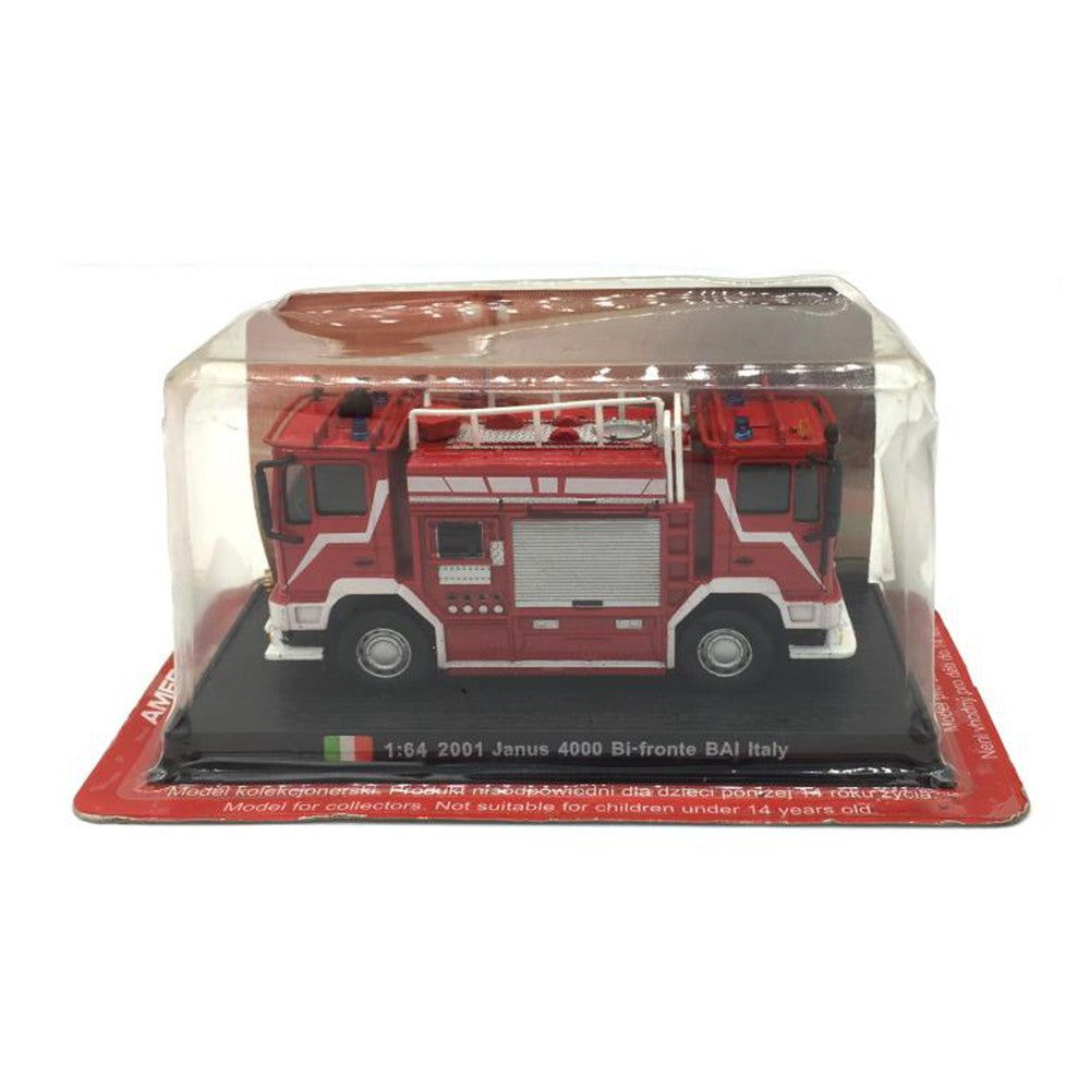 2001 BAI Janus 4000 Bi-Front Fire Engine 1/64 Scale Diecast Model