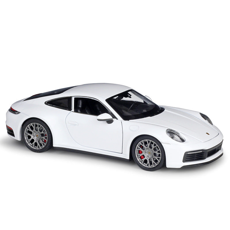 1/24 Scale Porsche 911 (992) Carrera 4S Sports Car Diecast Model