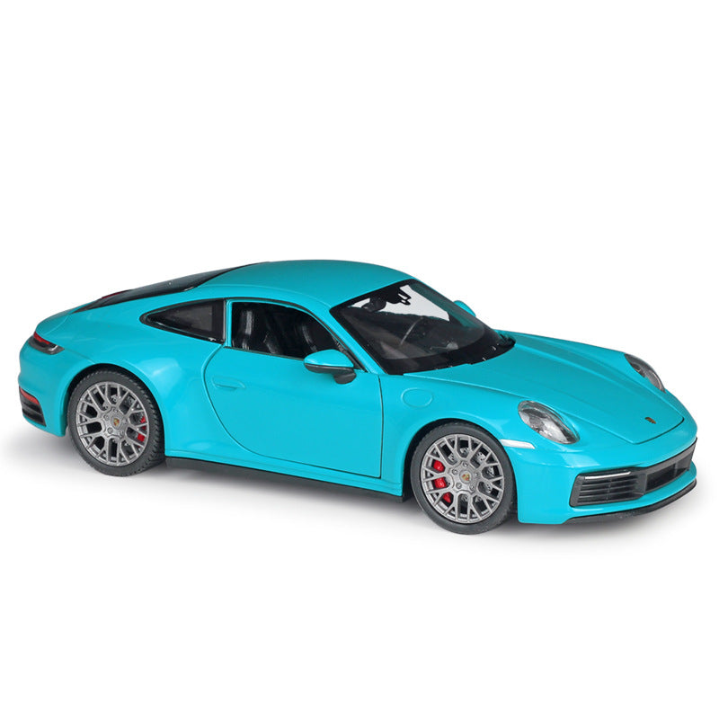 1/24 Scale Porsche 911 (992) Carrera 4S Sports Car Diecast Model