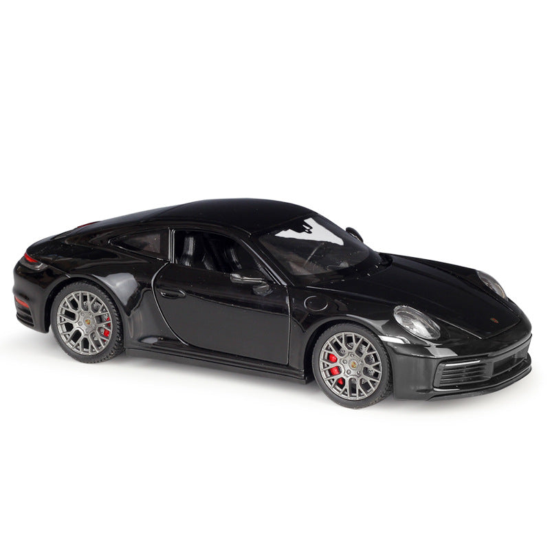 1/24 Scale Porsche 911 (992) Carrera 4S Sports Car Diecast Model