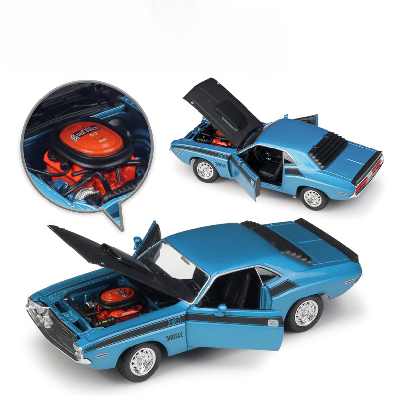 1/24 Scale 1970 Dodge Challenger T/A Diecast Model Car