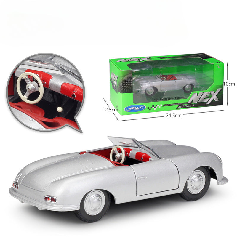 1/24 Scale 1948 Porsche 356/1 Roadster Diecast Model Car