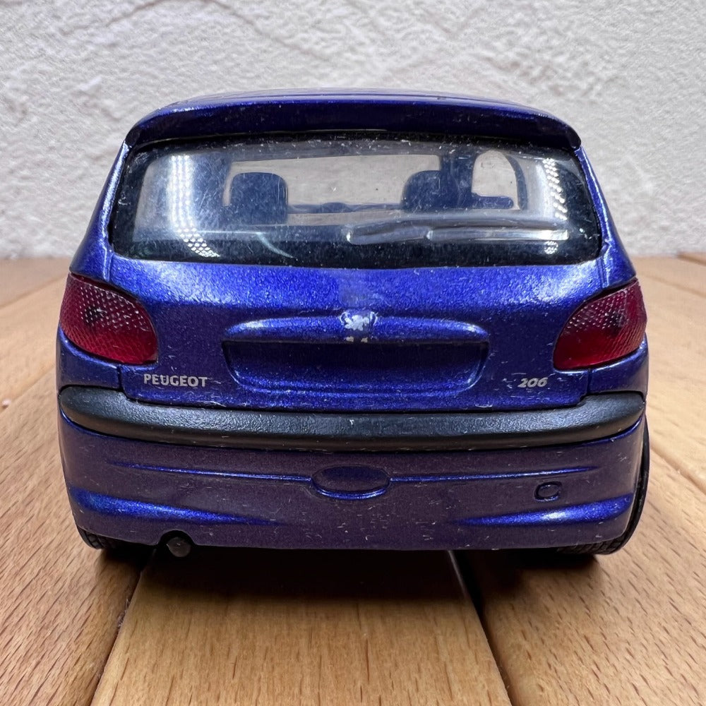 1/32 Scale Peugeot 206 Diecast Model Car