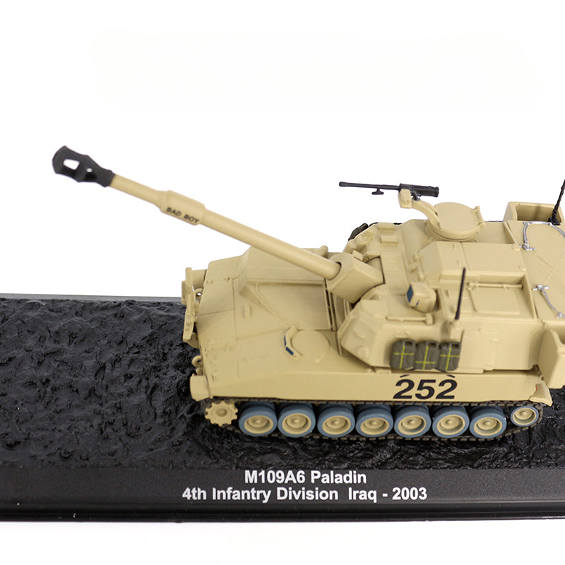 1/72 Scale M109A6 Paladin American Howitzer Diecast Model