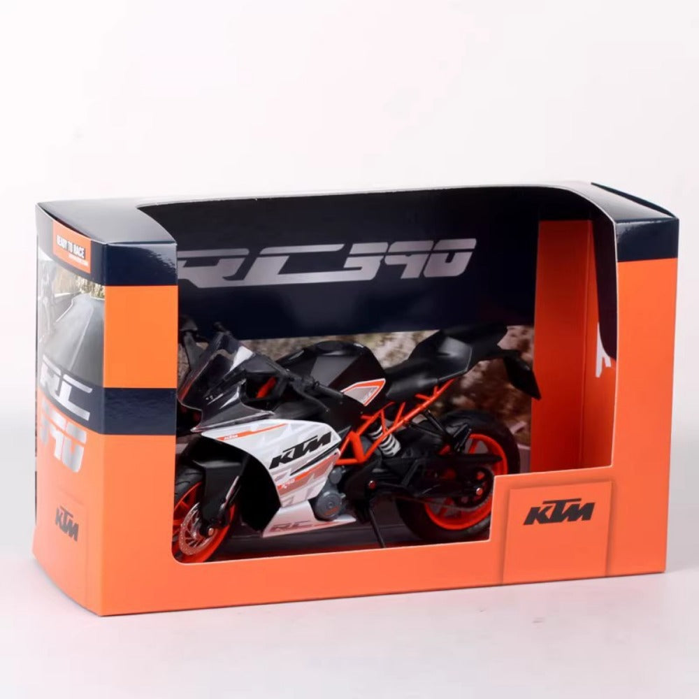 1/12 Scale KTM RC 390 Motorcycle Diecast Model