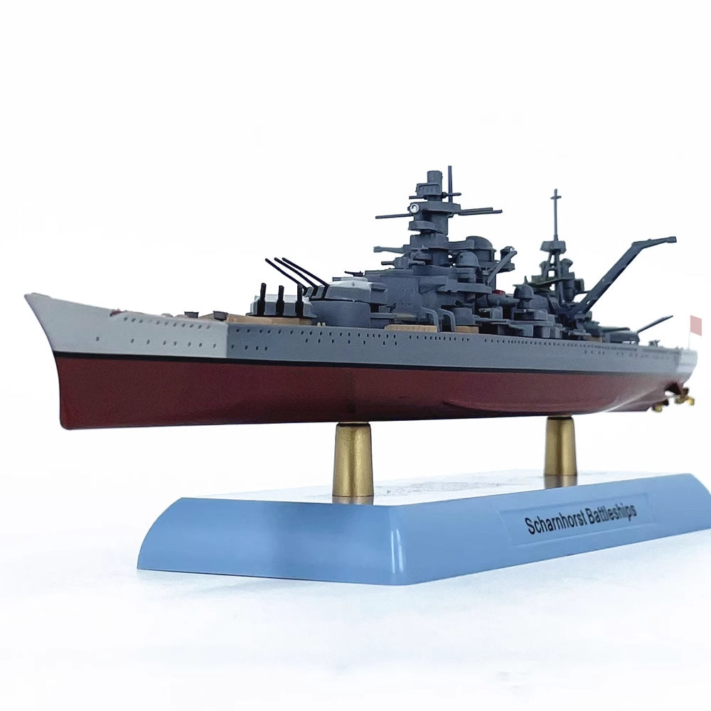 1/1000 Scale Scharnhorst WWII German Battleship Diecast Model