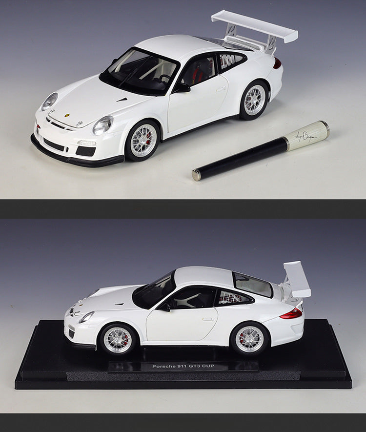 1/18 Scale Porsche 911 GT3 Cup Sports Car Diecast Model