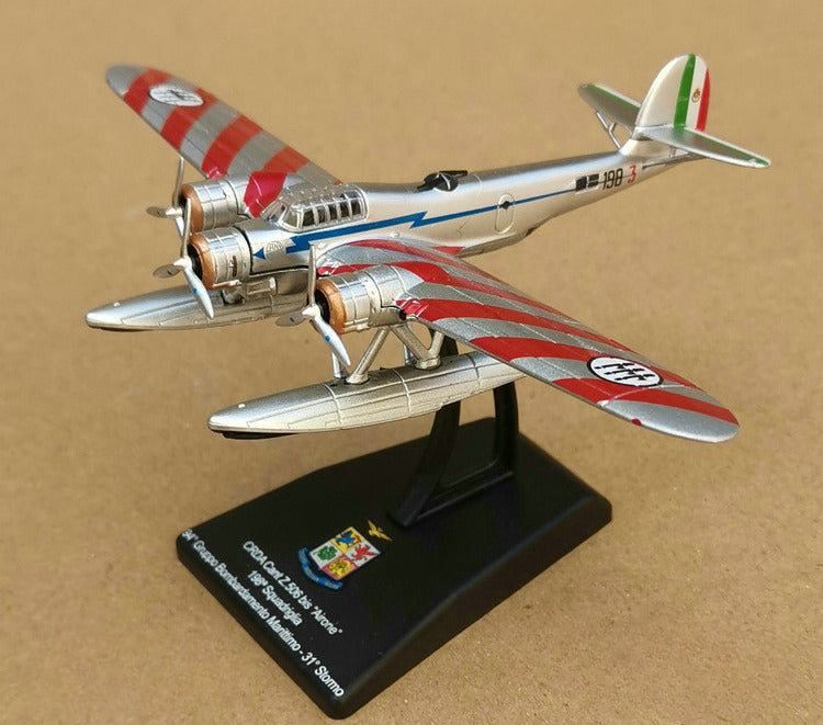 1/144 Scale CANT Z.506 Airone Trimotor Floatplane Diecast Model Aircraft