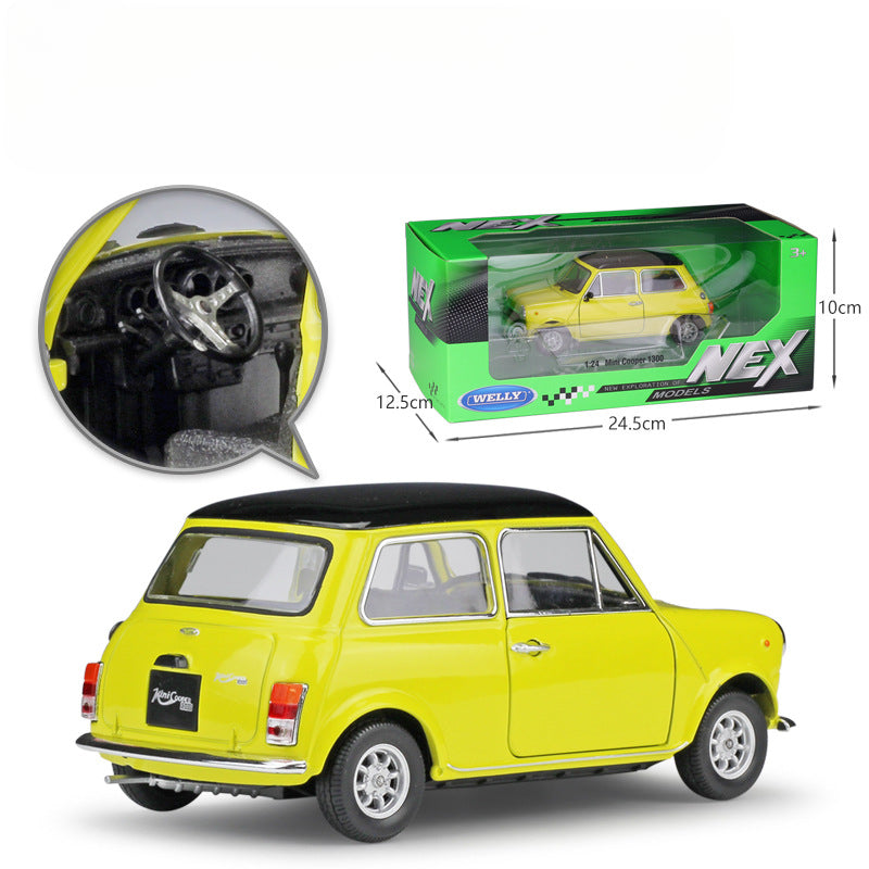 1/24 Scale Mini Cooper 1300 Diecast Model Car