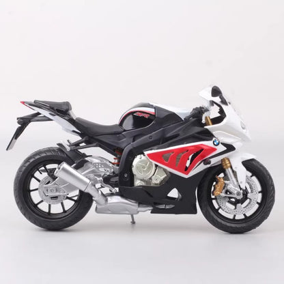 1/12 Scale 2009 BMW S1000RR Sport Bike Diecast Model Motorcycle