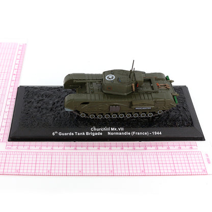 1/72 Scale 1944 Churchill Mk VII WWII Infantry Tank Diecast Model