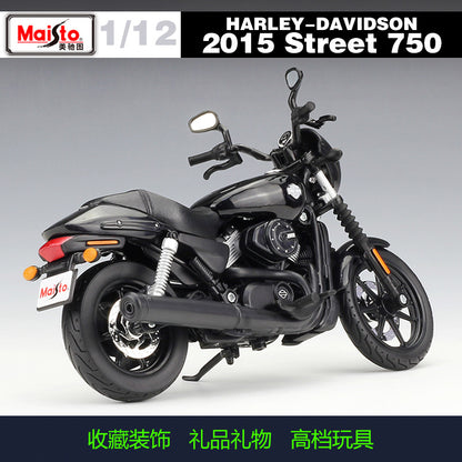 1/12 Scale 2015 Harley-Davidson Street 750 Diecast Model Motorcycle