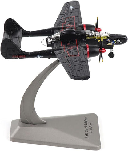 1/144 Scale Northrop P-61 Black Widow Night Fighter Diecast Model Aircraft