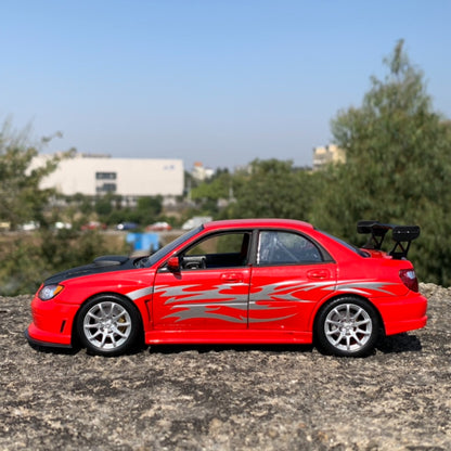 1/24 Scale Subaru Impreza Diecast Model Car