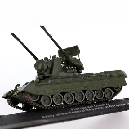 1/72 Scale 1979 Flakpanzer Gepard German Self-Propelled Anti-Aircraft Gun (SPAAG) Diecast Model