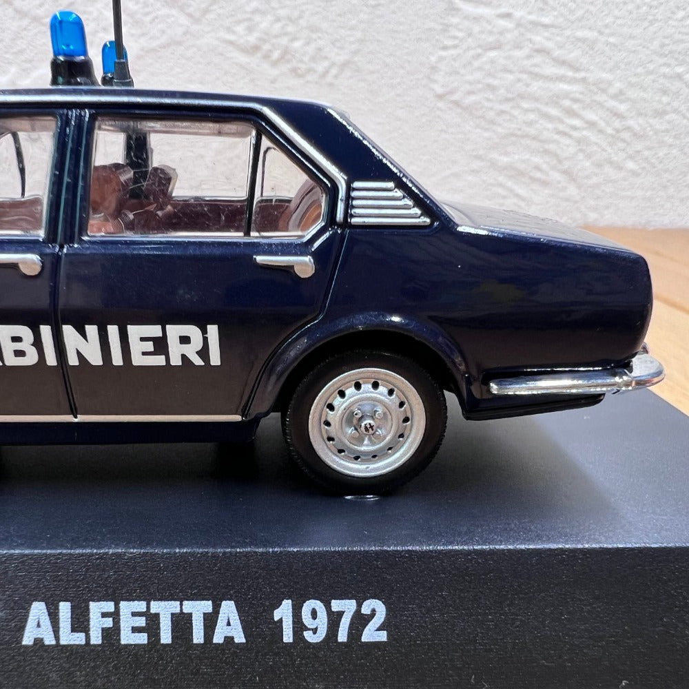 1/43 Scale 1972 Alfa Romeo Alfetta Diecast Model Police Car