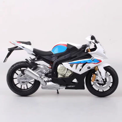 1/12 Scale 2009 BMW S1000RR Sport Bike Diecast Model Motorcycle