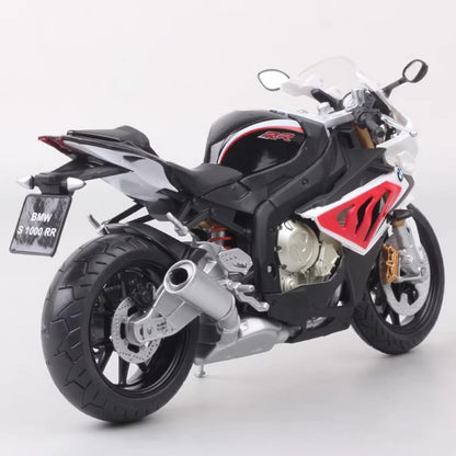 1/12 Scale 2009 BMW S1000RR Sport Bike Diecast Model Motorcycle