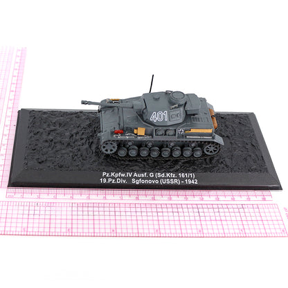 1/72 Scale Panzer IV Sd.Kfz. 161 WWII German Medium Tank Diecast Model