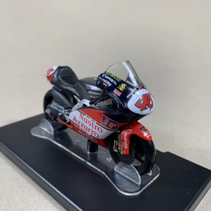 1/18 Scale 1998 Aprilia RSW 250 World Championship Racing Motorcycle Diecast Model