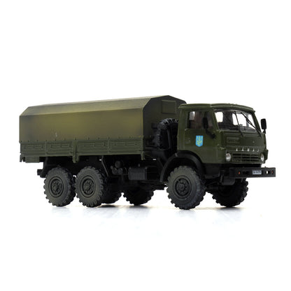 1/72 Scale KamAZ-43101 All-Wheel Drive Military Truck Diecast Model