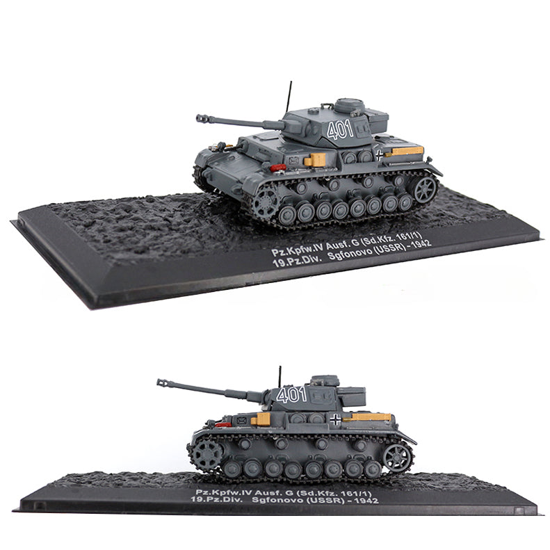 1/72 Scale Panzer IV Sd.Kfz. 161 WWII German Medium Tank Diecast Model