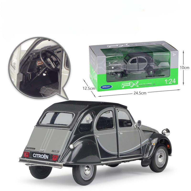 1/24 Scale Citroen 2CV6 Charleston Diecast Model Car