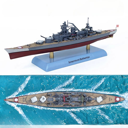 1/1000 Scale Scharnhorst WWII German Battleship Diecast Model