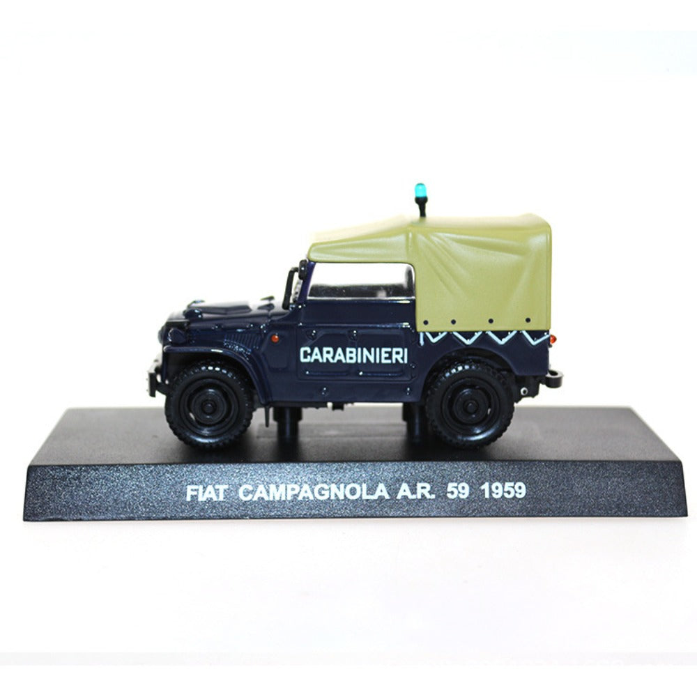 1/43 Scale 1959 Fiat Campagnola Police Vehicle Diecast Model Car