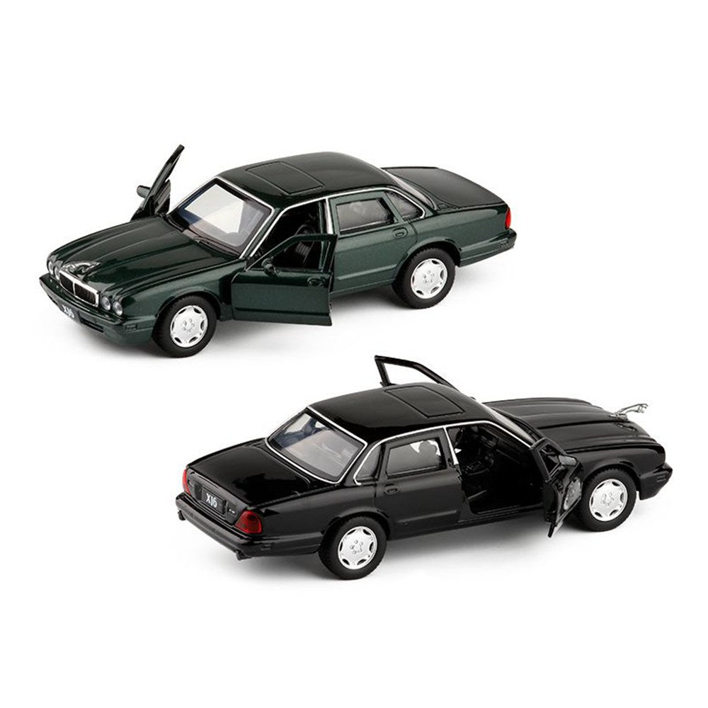 1/36 Scale Jaguar XJ6 Luxury Car Diecast Model Pull Back Toy