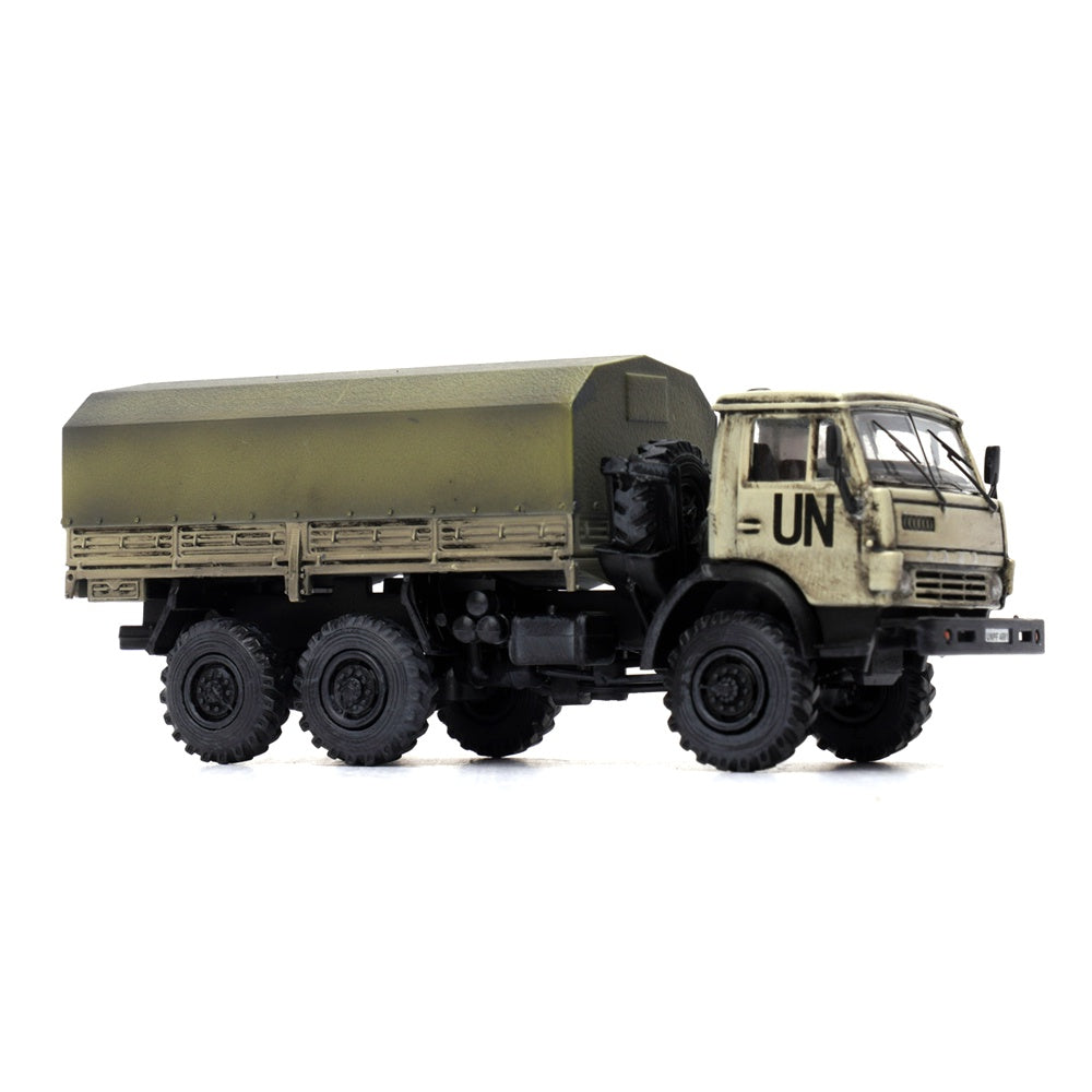 1/72 Scale KamAZ-43101 All-Wheel Drive Military Truck Diecast Model