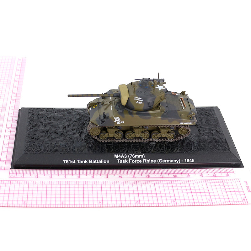 1/72 Scale 1945 M4A3 Sherman WWII US Tank Diecast Model