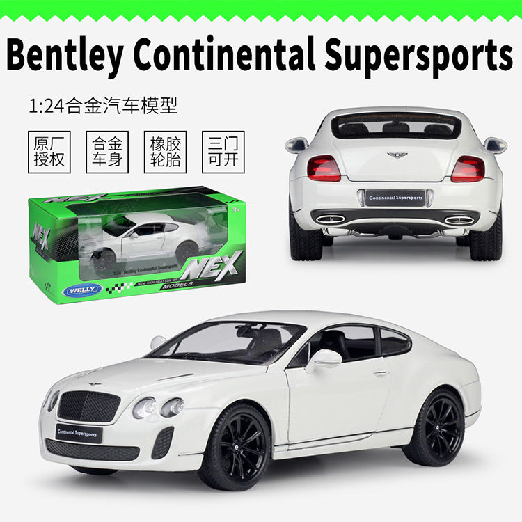 1/24 Scale Bentley Continental Supersports Diecast Model Car