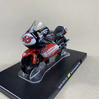 1/18 Scale 1998 Aprilia RSW 250 World Championship Racing Motorcycle Diecast Model