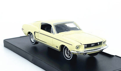 1/64 Scale 1968 Ford Mustang GT 390 Diecast Model Car