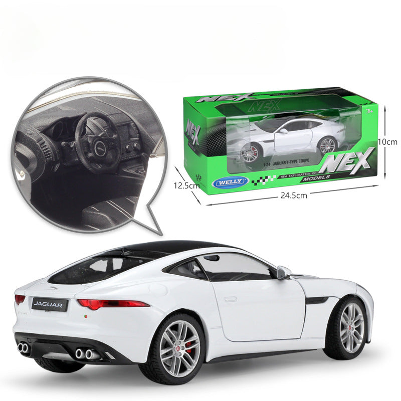 1/24 Scale Jaguar F-Type Coupe Diecast Model Car