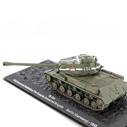 1/72 Scale 1945 IS-2M WWII Soviet Heavy Tank Diecast Model