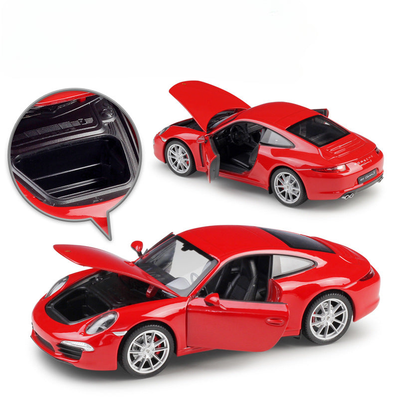 1/24 Scale Porsche 911 (991) Carrera S Sports Car Diecast Model