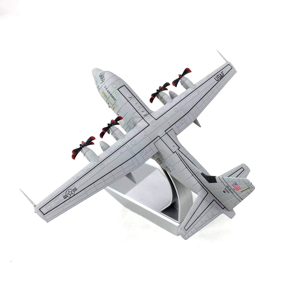 C-130 Hercules Military Transport Aircraft 1/200 Scale Diecast Model