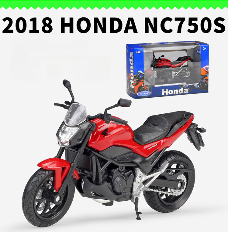 1/18 Scale 2018 Honda NC750S Motorcycle Diecast Model