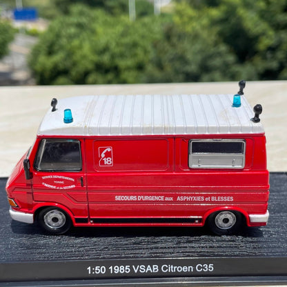 1/50 Scale 1985 VSAB Citroen C35 Van Diecast Model Car