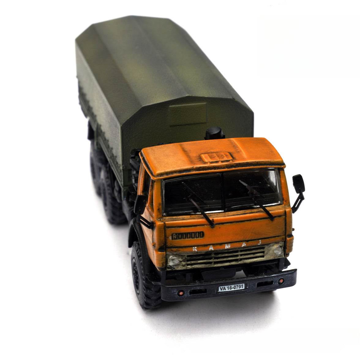 1/72 Scale KamAZ-43101 All-Wheel Drive Military Truck Diecast Model