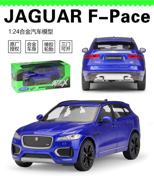 1/24 Scale Jaguar F-Pace Crossover SUV Diecast Model Car