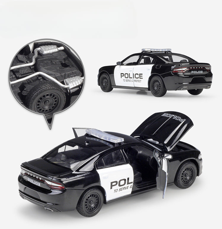 1/24 Scale 2016 Dodge Charger Pursuit Police Car Diecast Model