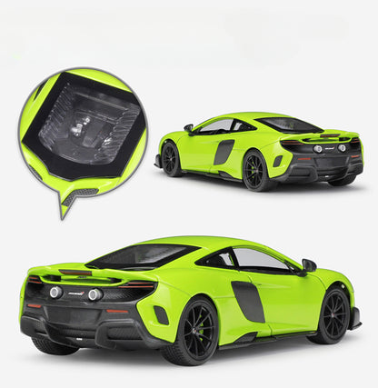 1/24 Scale McLaren 675LT Coupe Diecast Model Sports Car