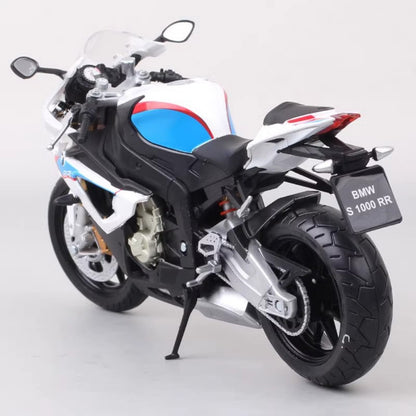 1/12 Scale 2009 BMW S1000RR Sport Bike Diecast Model Motorcycle