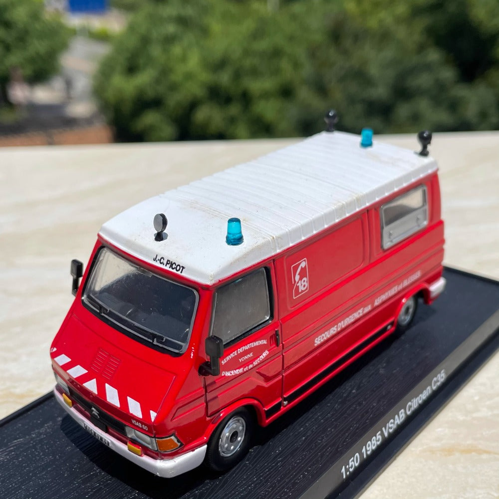 1/50 Scale 1985 VSAB Citroen C35 Van Diecast Model Car