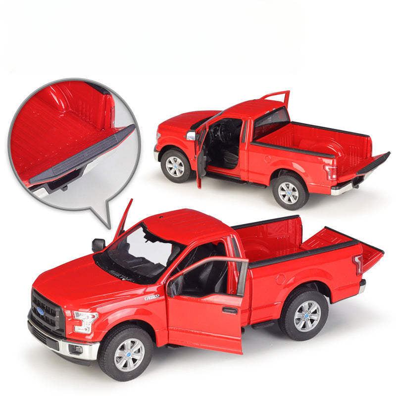 1/24 Scale 2015 Ford F-150 Regular Cab Pickup Truck Diecast Model