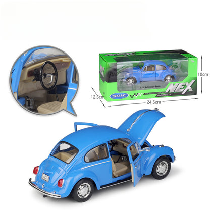 1/24 Scale Volkswagen Beetle Diecast Model Car